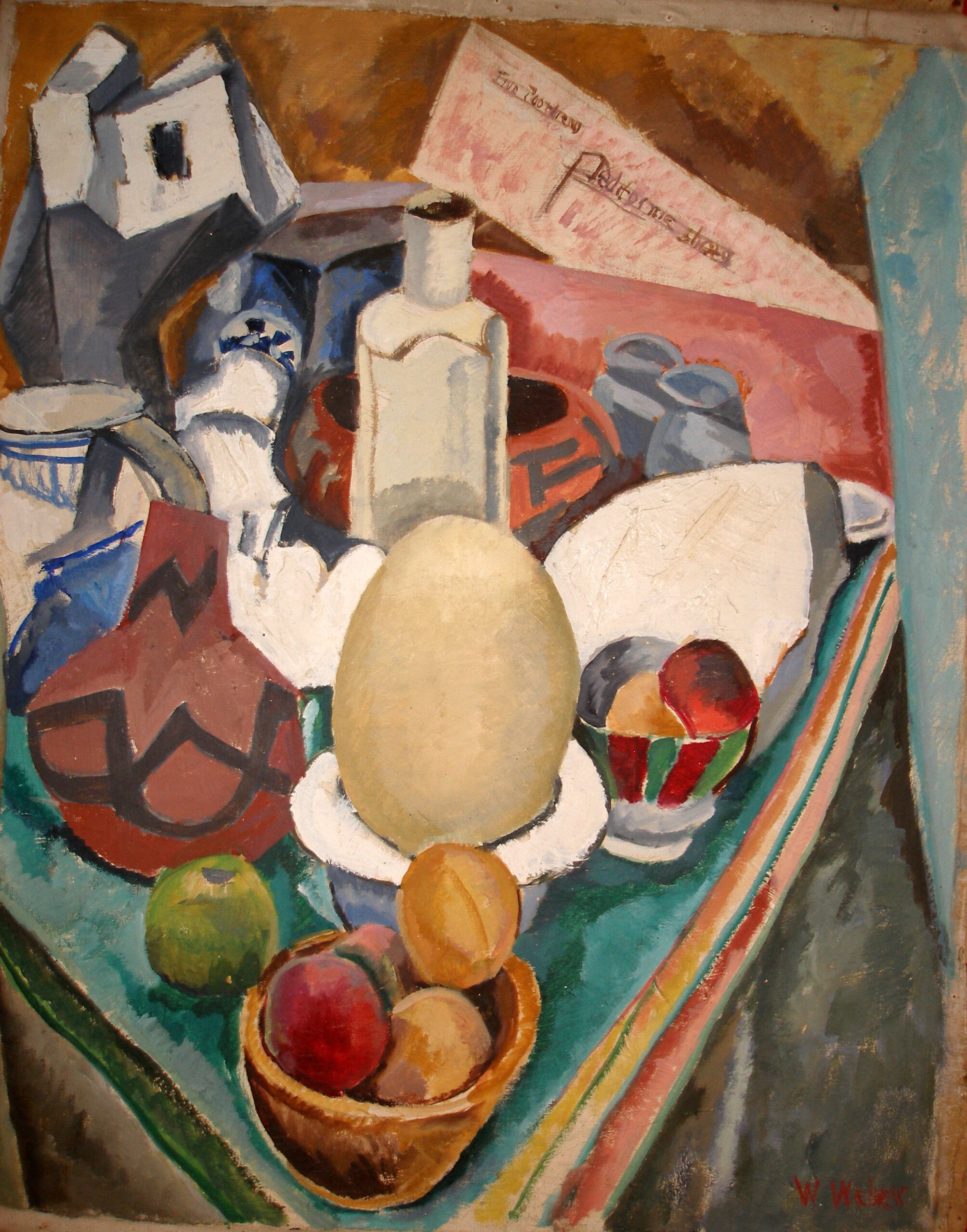 The Ostridge Egg Oil on Canvases